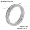 A194 SilverSingleRowSize5