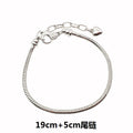 Extender Chain Metallic Adjustable Bracelet Metal Charms with 12 Listed Options view 6