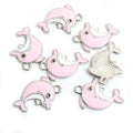 Colorful Dolphin Enamel Alloy Charm Pendants for Jewelry Making view 9