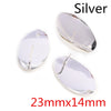 Silver Leaf 23mm