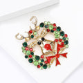 Multicolor Deer Brooch In 1 Style With Polished Metal And Decorative Details view 3