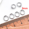 Double Hole Metal Connector Rings in Two Sizes and Three Finishes view 11