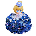 Aristocratic Ballgown Doll Keychains in Eleven Colors plus Assorted Option view 5