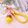 Yellow-Braided Yellow-Macarons