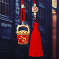 Mixed Fan Crown Fox Rabbit Cabbage Mahjong and Fish Car Hangers with Tassels view 8