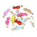 Colorful Cat Charms Metal Components In 1 Style For Jewelry Making view 5