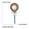 Crystal Lollipop Brooch With Decorative Crystal And Enamel Details view 5