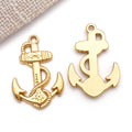 Gold-Tone Nautical Theme Metal Charms with 5 Listed Options view 8