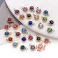 Metallic Birthstone Metal Charms with 91 Listed Options view 2