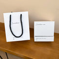 White Jewelry Box and Handled Bag Packaging Options view 6