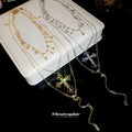 Layered Star and Cross Pendant Necklace Set with Polished Details view 2