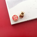 Red Large-Hole Bead Metal Beads with 5 Listed Options view 8