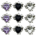 Blue Heart Metal Charms with 2 Listed Options for DIY Jewelry Making view 5