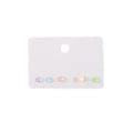 Pastel Candy Bean Multi Pair Small Stud Earring Card Set view 5