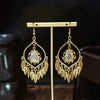 Clear Teardrop Fringe