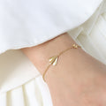 Paper Airplane Star Charm Necklace in Gold Steel Rose Gold view 3