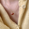 Eight Mixed Teardrop Flower Heart Crystal Necklace And Earring Designs view 11