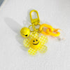 Yellow Gingham Flower