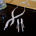 Crystal Necklace and Earring Sets in Twelve Colorful Designs view 8
