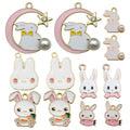Yellow Rabbit and Pumpkin Metal Charms with 56 Listed Options view 12