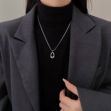Stainless Geometric Pendant Necklace Assortment Multi Styles