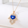Gold Navy Heart