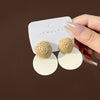 Cream Round Discs