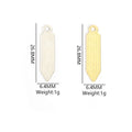 Colorful Enamel Pencil Jewelry Components For DIY Earrings And Bracelets Charms view 3