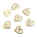 Crystal Double Heart Jewelry Components For DIY Earrings And Bracelets Charms view 4