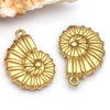 Gold Seashell 1