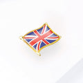 United Kingdom Flag Enamel Lapel Pin Brooch for Jackets Scarves and Lapels view 3