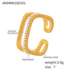 Gold Shell Beads