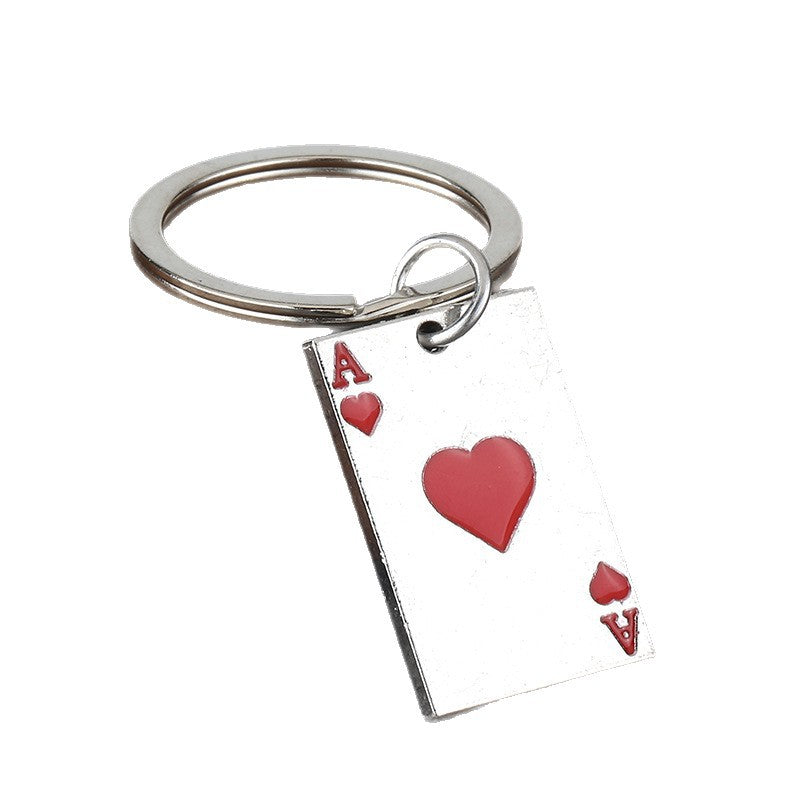 Modern Zinc Alloy Car Keychain Gift for Men and Women