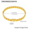 Gold Link Heart