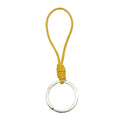 Braided Cord Loop Key Ring Five Color Split Keychain view 6