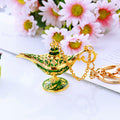 Enamel Aladdin Lamp Keychains in Four Colors plus Assorted Option view 2