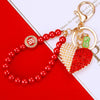 Red-Bead Pearl-Heart