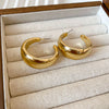 Gold C Hoop
