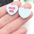 Resin Multicolor Heart and Alphabet Letter Glossy Charms with 14 Listed Options view 7