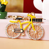 Yellow Jeweled-Bicycle