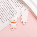 White Bear Glossy Charms with 11 Listed Options for DIY Jewelry Making view 8
