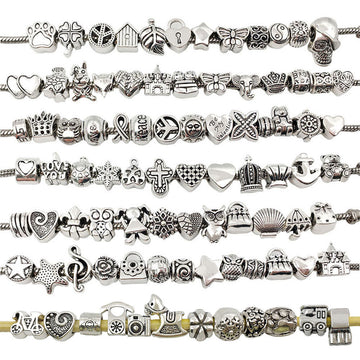 Metallic Bead and Butterfly Metal Beads for Jewelry and Craft Projects