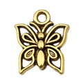 Matte Gold-Tone Butterfly and Dragonfly Metal Charms with 35 Listed Options view 8