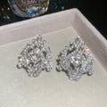 Crystal Bead Drop Pendant Choker And Clip Earrings view 6