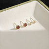Amber Stud Set