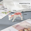 Flocked Resin Farm Animal Charms Horse Deer 6 Styles view 9