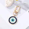 Black Blue Round