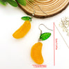 Orange Slice Earrings