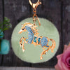 Blue-Horse Mint-Pompom