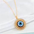 Assorted Evil Eye Hamsa and Flip Flop Pendant Necklaces view 5